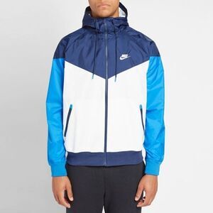 Nike Tech Pack Windrunner Men's Sportswear NSW Jacket XXL 2XL Black Blue White